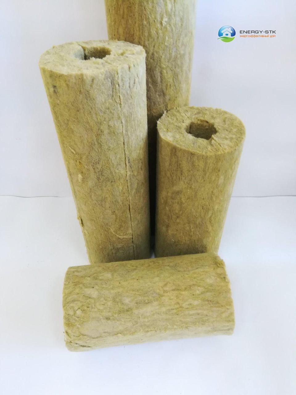 Базальтовий циліндр для труб, товщина 50, діаметр 76 мм, фото 1