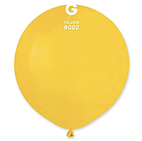 Повітряна куля 19' пастель Gemar G150-02 Жовтий (48 см), 10 шт.