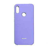 Чохол Silicone Case Premium для Huawei Y6 2019/ Y6 Pro 2019 /Y6 Prime 2019 /Y6s /Honor 8A Lilac (з відбитком)