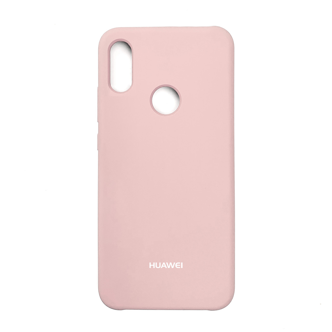 Чохол Silicone Case Premium для Huawei Y6 2019/ Y6 Pro 2019 /Y6 Prime 2019 /Y6s /Honor 8A Pink Sand (з відбитком)