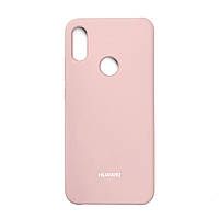 Чохол Silicone Case Premium для Huawei Y6 2019/ Y6 Pro 2019 /Y6 Prime 2019 /Y6s /Honor 8A Pink Sand (з відбитком)