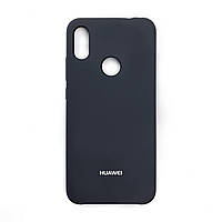Silicone Case Premium на Huawei P Smart Plus Black
