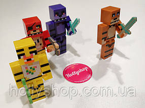 Набір фігурок п'ять ночей із Фредді майнкрафт ФНаФ, фото 4