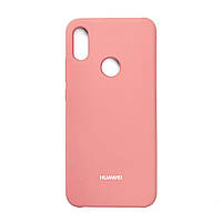 Silicone Case Premium на Huawei P Smart Plus Pink