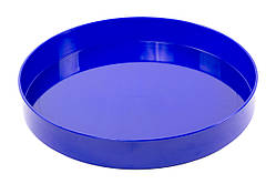 Таця кругла пластикова (діаметр — 365 мм, висота — 53 мм, глибина — 45 мм)