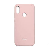 Silicone Case Premium на Huawei Y7 2019 / Y7 Prime 2019 Pink Sand