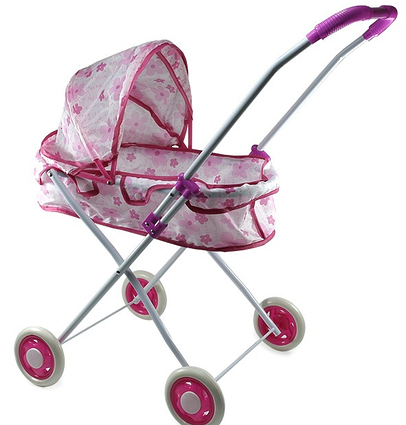 Дитяча іграшкова коляска для ляльок.Коляска для ляльок і пупсів.