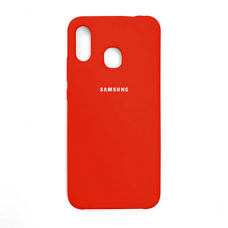 Silicone Case Premium на Samsung M10 Red, фото 1