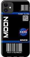 Силиконовый чехол бампер FTS для Apple iPhone 11 c рисунком NASA Travel