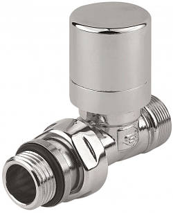 Кран термостат прямий Carlo Poletti First Thermo 1/2х24-19 (art.V142511CB)