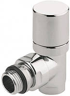 Клапан термостатический угловой Cylinder Thermo 1/2" Carlo Poletti (art.V32310B)