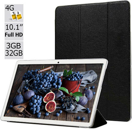 Планшет - телефон Adronix MT104 Silver 3GB/32GB LTE IPS 10/1'' Full HD + Чехол-книжка, фото 1