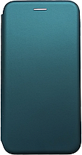 Чохол Книжка для Xiaomi Redmi Note 8 Premium Leather Midnight green (тех. пак)