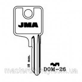 Заготівка ключа DOM-26 JMA