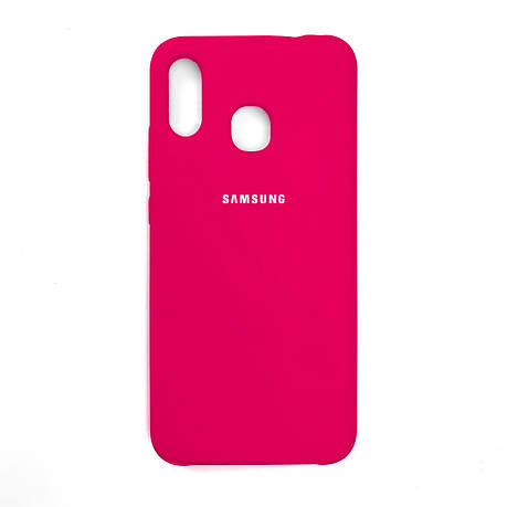 Silicone Case Premium на Samsung A20 Rose, фото 1