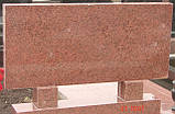 Пам'ятник Стелла червоний 95х45х8, фото 2