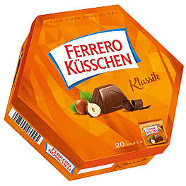 Ferrero Kusschen Klassic Шоколадні цукерки з фундуком 178 g