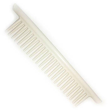 Білий гребінець-гребінь Ingrid Japan carbon exotic ДО-14 WHT