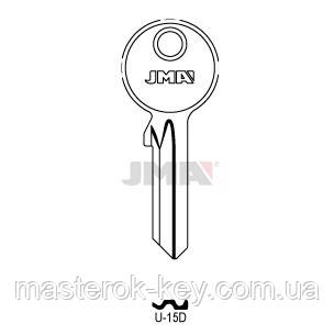 Заготівка ключа U-15D JMA