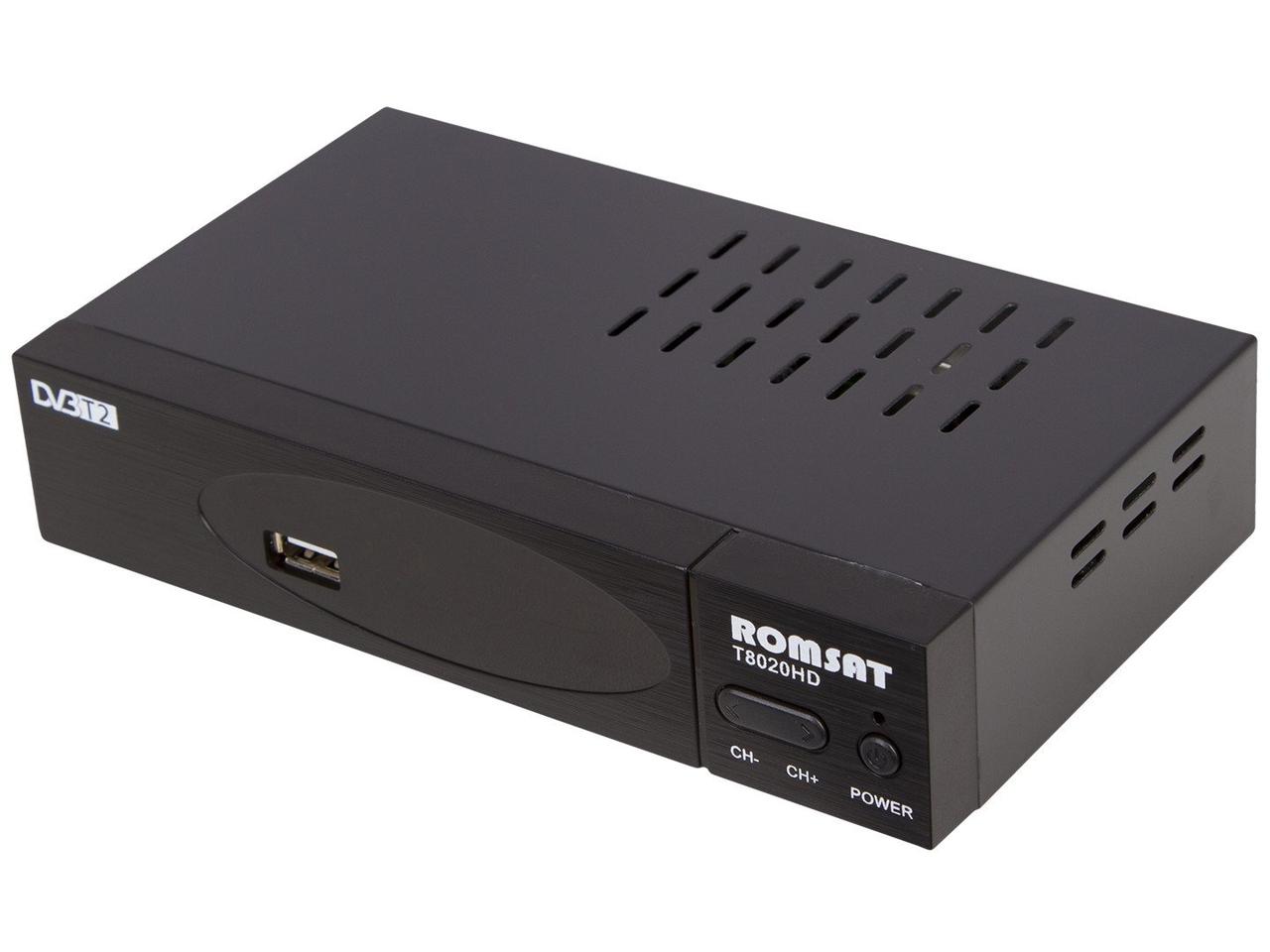 Цифровой эфирный DVB-T2 приемник (тюнер) T8020HD