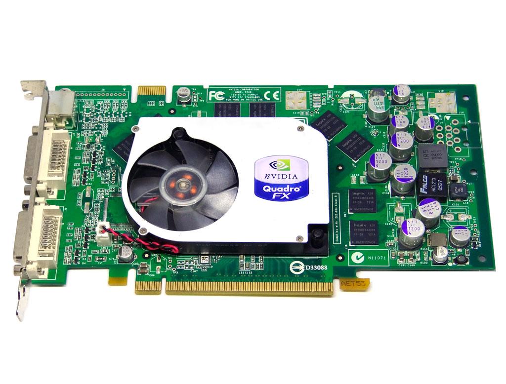 Відеокарта nVidia Quadro FX 1400 128Mb PCI-Ex DDR 256bit (2 x DVI + MiniDIN-3)