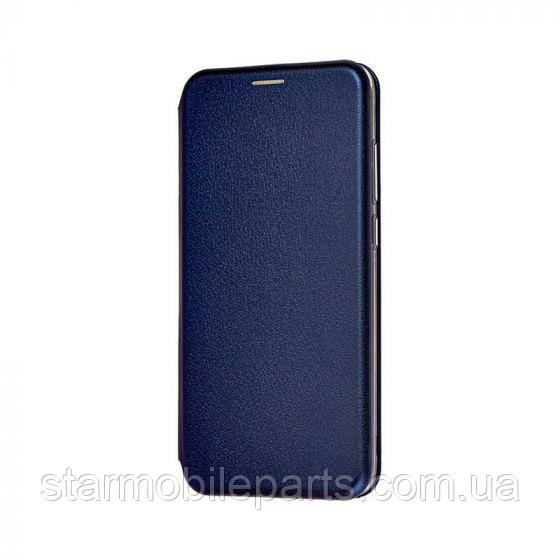 Чохол Книжка для Xiaomi Redmi Note 8 Pro Premium Leather Case Blue (тех. пак)
