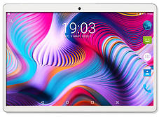 Планшет — телефон Adronix MT104 Silver 3 GB/32 GB LTE IPS 10/1" Full HD+Чехол-клавіатура +Карта пам'яті 64GB, фото 3