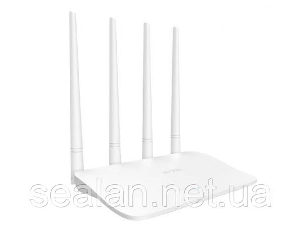 Маршрутизатор роутер Tenda F6 Wi-Fi 2.4 ГГц 300Мбіт LAN 3х10/100Мб/с WAN 1x10/100Мб/с