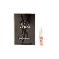 Оригинальный пробник женских духов Yves Saint Laurent Black Opium 1,2ml, шлейфовый восточный аромат