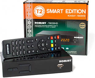 Цифровой эфирный DVB-T2 приемник (тюнер) T8030HD