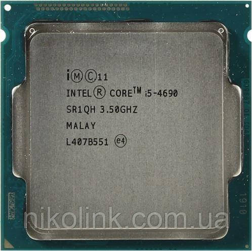 Процесор Intel Core i5-4690 3.5 GHz / 5 GT / s / 6 MB, s1150 (BX80646I54690), Tray, б/у