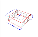 Сушибокс Міді Білий (50шт/уп), фото 2