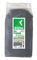 Корм для взрослых собак и щенков Bilbo (Бильбо) Premiun Greenforce Aktiv+Junior, 15 кг. Акция.