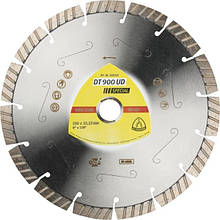 Алмазный отрезной круг для УШМ DT 900 UD Special, KLINGSPOR