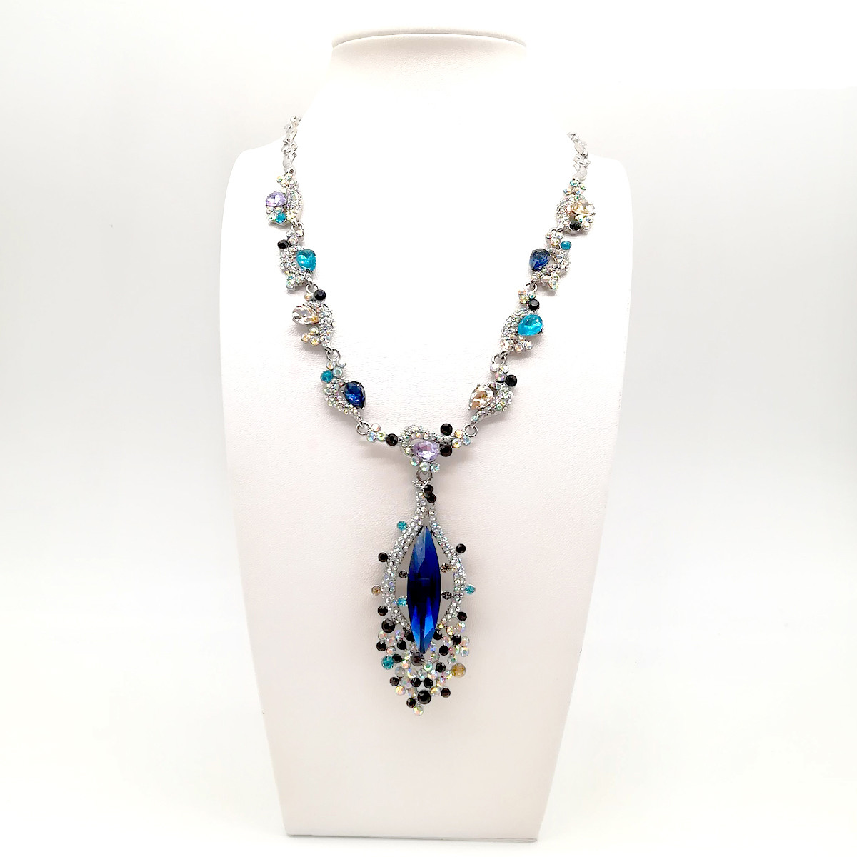 Кольє SONATA "Опера", каміння Swarovski, родій, 63000 (1)