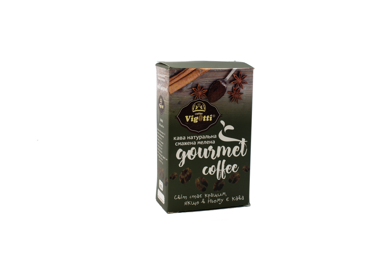Кава мелена "Vigotti Gourmet Coffee" 250 г, фото 1