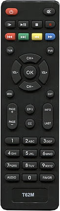 Пульт для DVB-T2 World Vision T62, фото 1