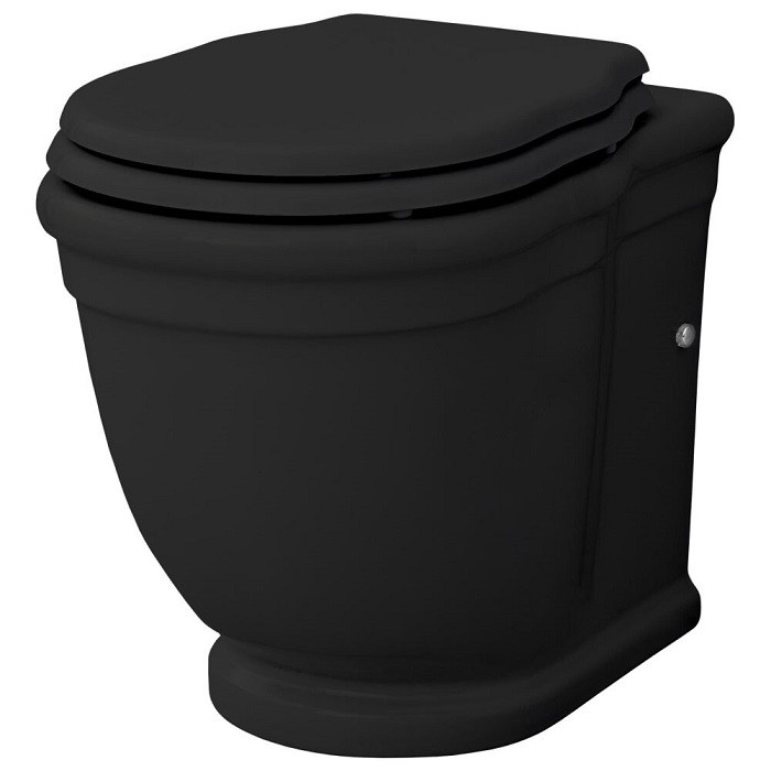 Черный Унитаз в Ретро Стиле Напольный Artceram Hermitage HEV005 ...