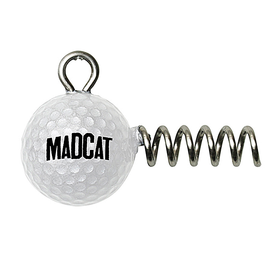 Головка-штопор DAM MADCAT Golf Ball Screw-In Jighead 80 г. 2 шт./пач./уп