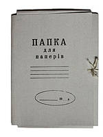 Бумвест папка на завязках картонная 0,35 Бумвест