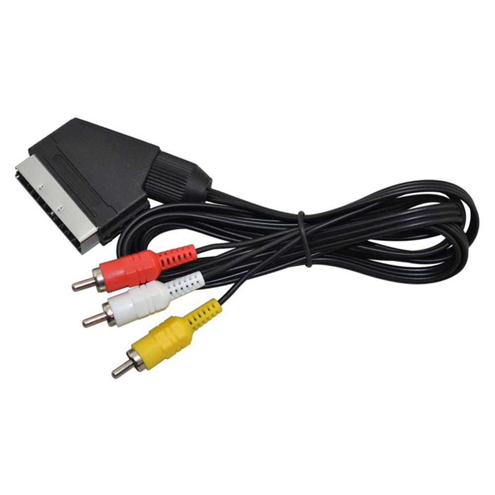 Кабель SCART-3 RCA 1 метр