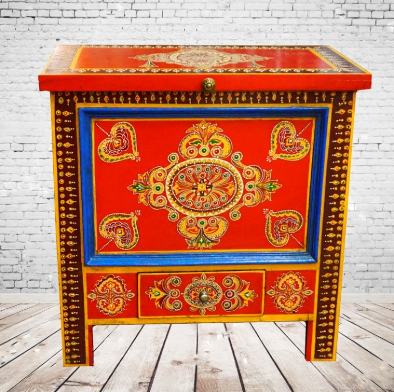 Тумбочка з дерева манго Арт.2120 No5