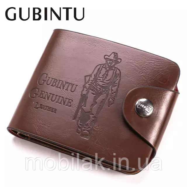 Вінтажний чоловічий гаманець GUBINTU