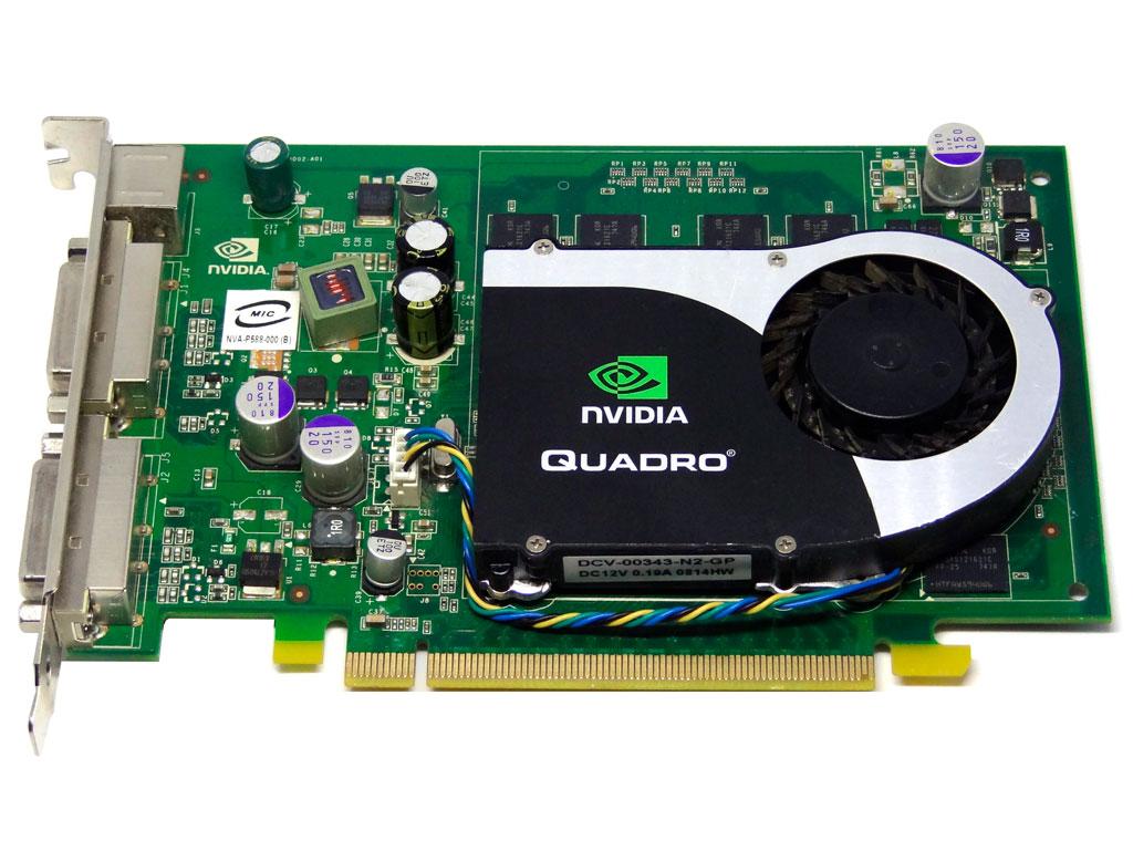Відеокарта nVidia Quadro FX 1700 512Mb PCI-Ex DDR2 128bit (2 x DVI + sVideo)