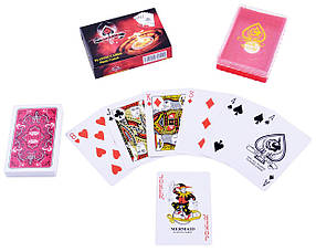 Карти гральні пластикові Casino 54 шт. 839-3
