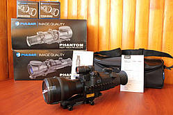 Приціл нічного бачення Pulsar Phantom 4x60 BW Weaver Long (Gen.2+)