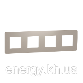 Рамка 4-пост, Пісочний/білий, фото 1