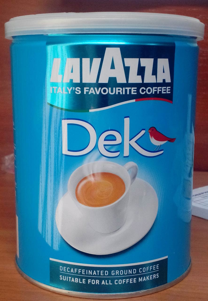 Молотый кофе Lavazza Dek Ж/Б 250 гр - фото 1 - id-p146357019