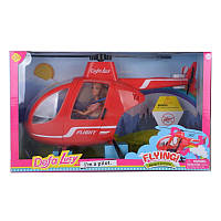 Лялька на вертольоті Defa Lucy 8422-BF