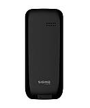 Телефон кнопковий на 2 сім карти з ліхтариком Sigma X-Style 17 Update чорний, фото 2